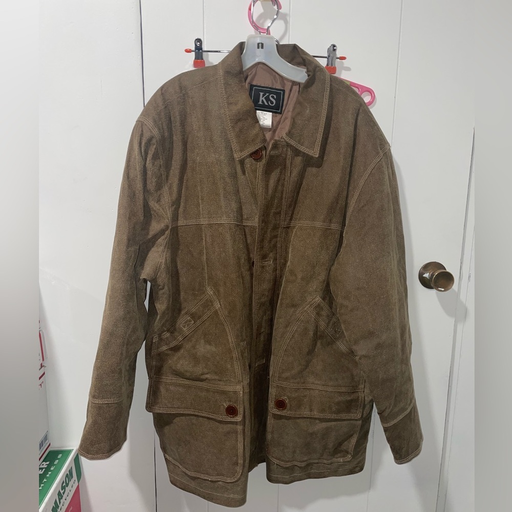 KS Leather Jacket size 2xl